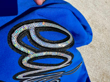 Load image into Gallery viewer, 32A - Eagles Silver Sequin Crewneck