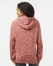 Load image into Gallery viewer, 32A - Dusty Rose Leopard Hoodie

