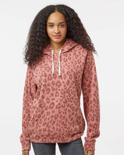 Load image into Gallery viewer, 32A - Dusty Rose Leopard Hoodie
