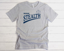 Load image into Gallery viewer, Stealth Tee, Crewneck, or Hoodie **Two Color Logo**
