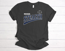 Load image into Gallery viewer, Stealth Tee, Crewneck, or Hoodie **Two Color Logo**
