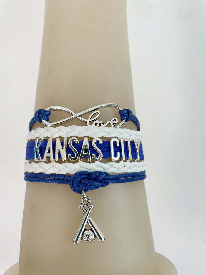 Kansas City Baseball Bracelet