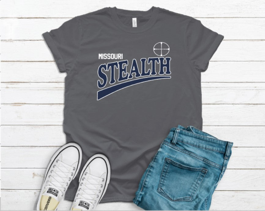 Stealth Tee, Crewneck, or Hoodie **Two Color Logo**